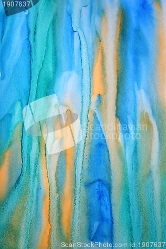 Image of Abstract watercolor grunge background 