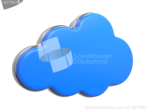 Image of Cloud Computing Concept.