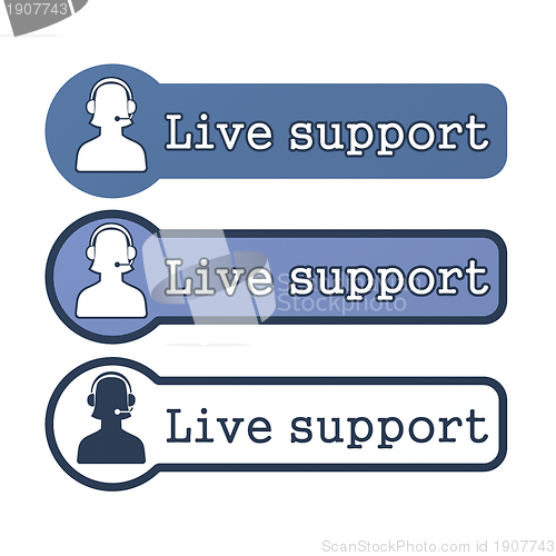 Image of Website Element: "Live Support"