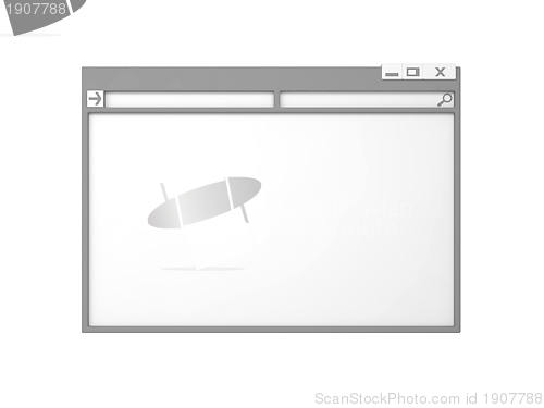 Image of Computer window.