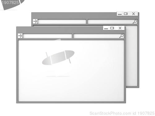 Image of Computer window.