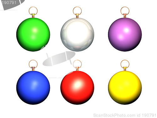 Image of Christmas balls