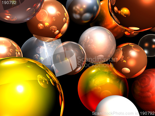 Image of Christmas balls