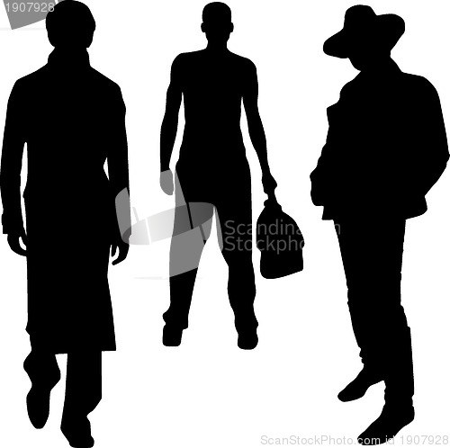 Image of Silhouette fashion men