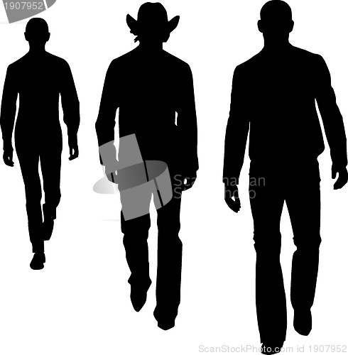 Image of Silhouette fashion men