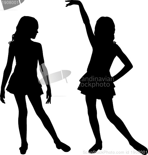 Image of Joy silhouette children