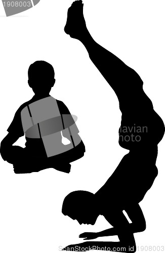 Image of Yoga with dad