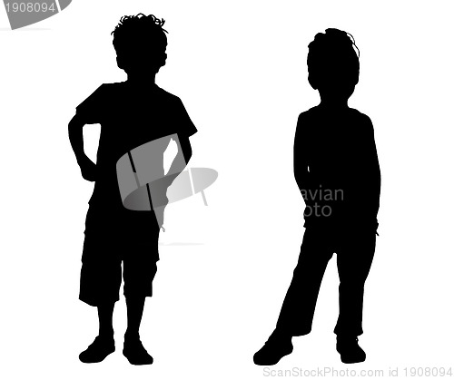 Image of Silhouette small friends