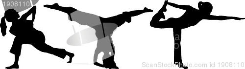 Image of Silhouette yoga