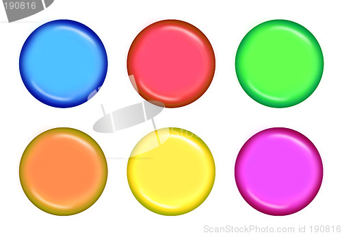 Image of Colored buttons