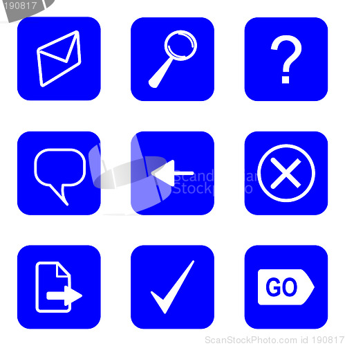 Image of Web icons