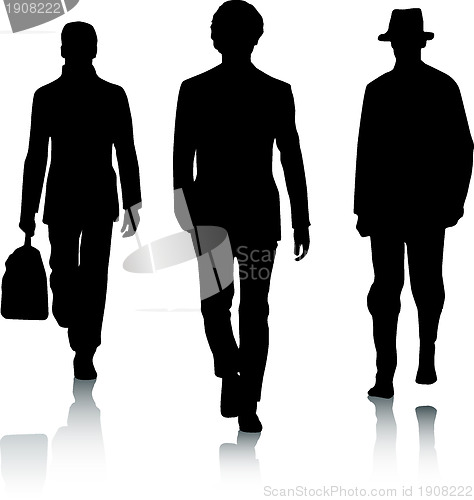 Image of Silhouette fashion men