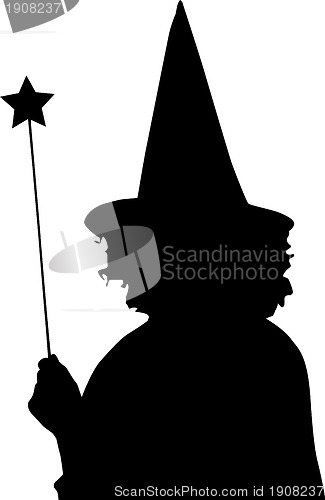 Image of Silhouette sorceress