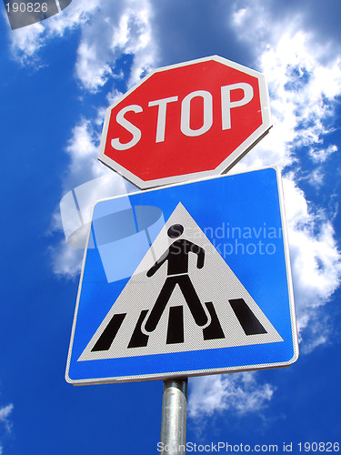 Image of Stop sign