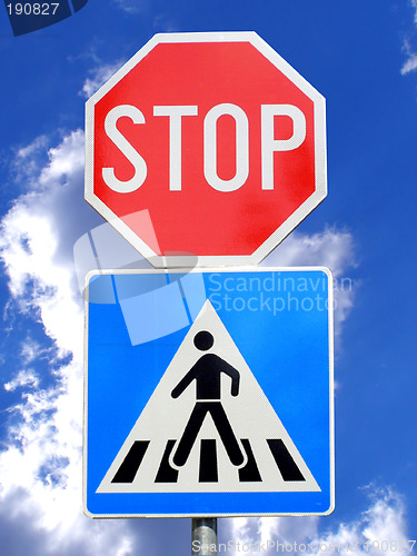 Image of Stop sign