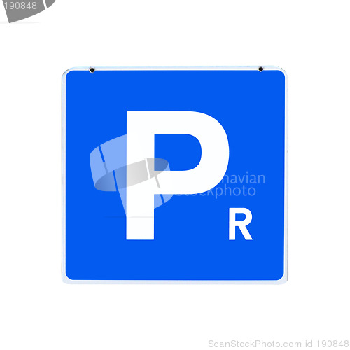 Image of Parking sign