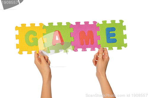 Image of word game