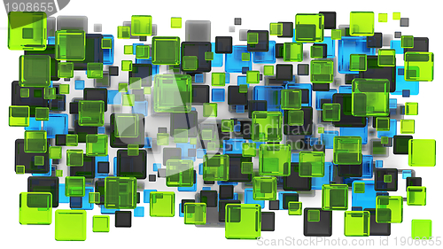 Image of colorful cubes