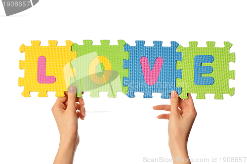 Image of Word love