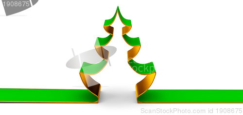 Image of A Christmas-tree as symbol of Christmas
