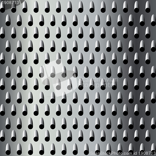 Image of Metal grater texture