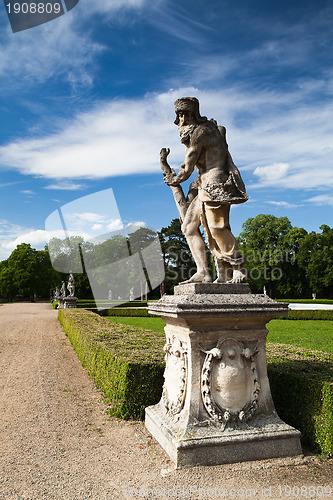 Image of Garden in the Castle in Slavkov