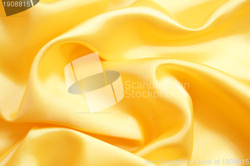Image of Smooth elegant golden silk 