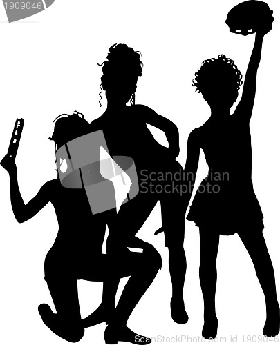 Image of Silhouettes small friends