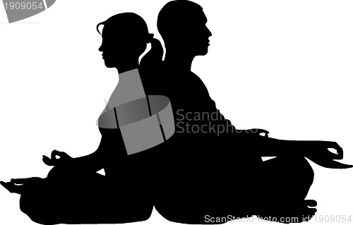 Image of Couple yoga