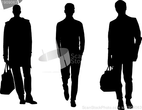 Image of Silhouette fashion men