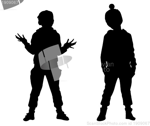 Image of Silhouette small friends