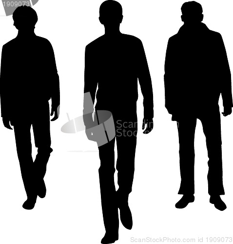 Image of Silhouette fashion men