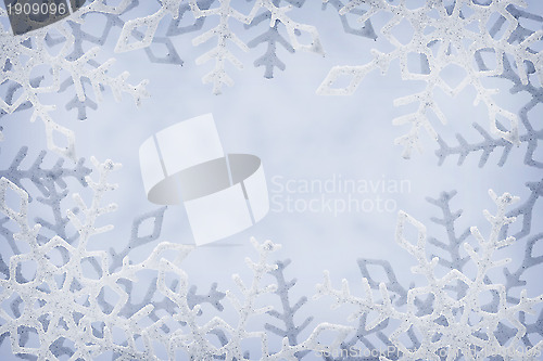 Image of Snowflakes background