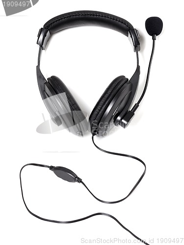 Image of Headphones with microphone