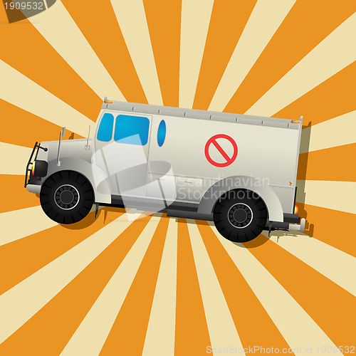 Image of The fantastic armored truck