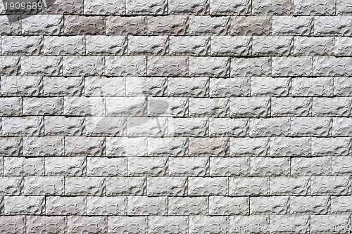 Image of Vintage white background brickwall