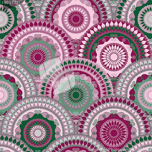 Image of Colorful vintage seamless pattern