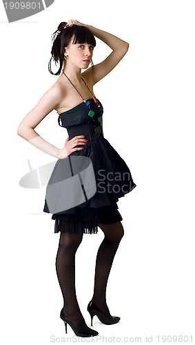 Image of Young beautiful woman