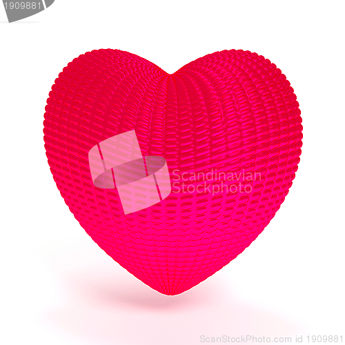 Image of abstract red heart