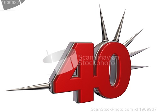 Image of prickles number