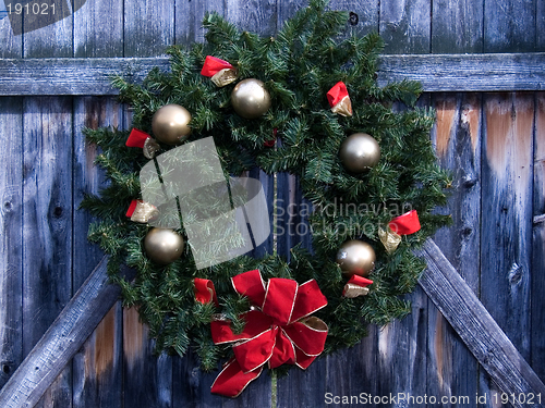 Image of Outdoor Christmas Wreath
