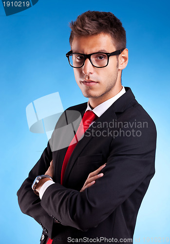 Image of handsome young business man