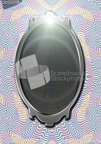 Image of Mirror hanging on a wall
