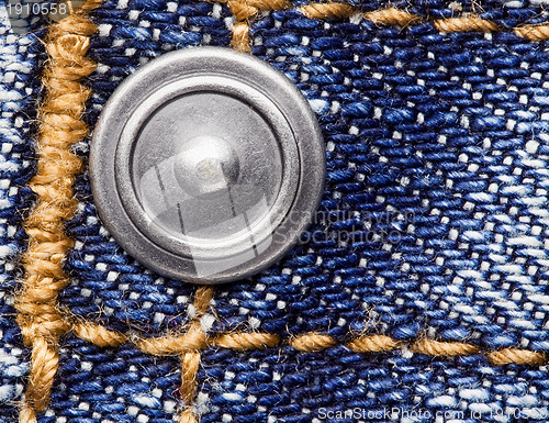 Image of Jeans closeup