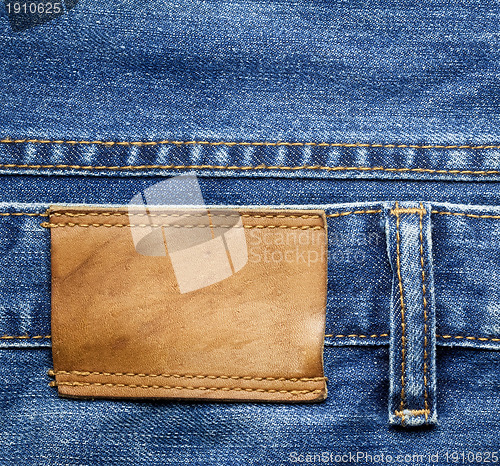 Image of Jeans label