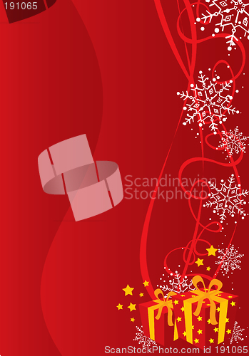 Image of Christmas / New Year background illustration