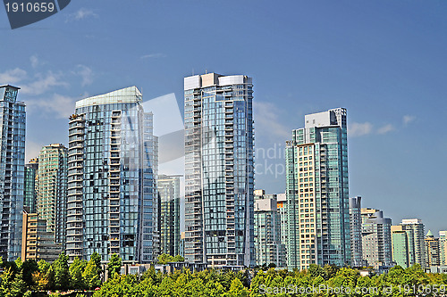 Image of tall buildings