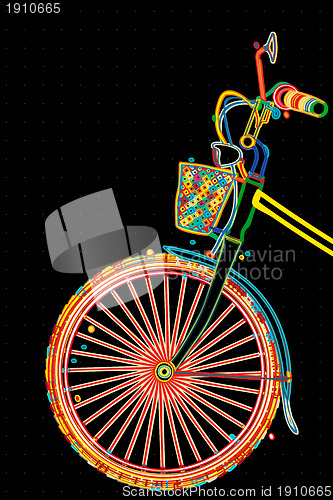 Image of Stylish bicycle