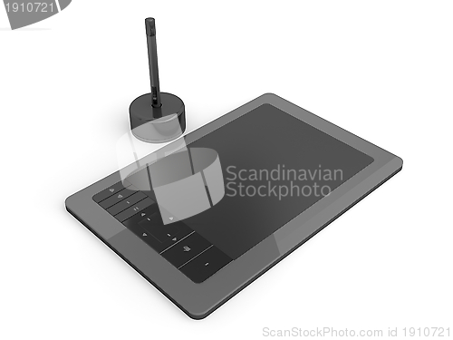 Image of Graphic tablet with pen
