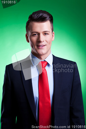 Image of handsome young business man